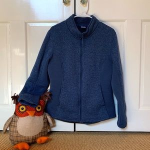 ***Final Drop*** Cozy Blue Fleece Jacket (XL/16-18) Time and Tru